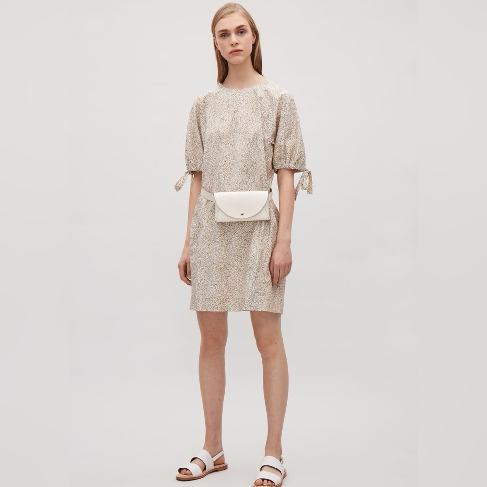COS puff sleeves dress